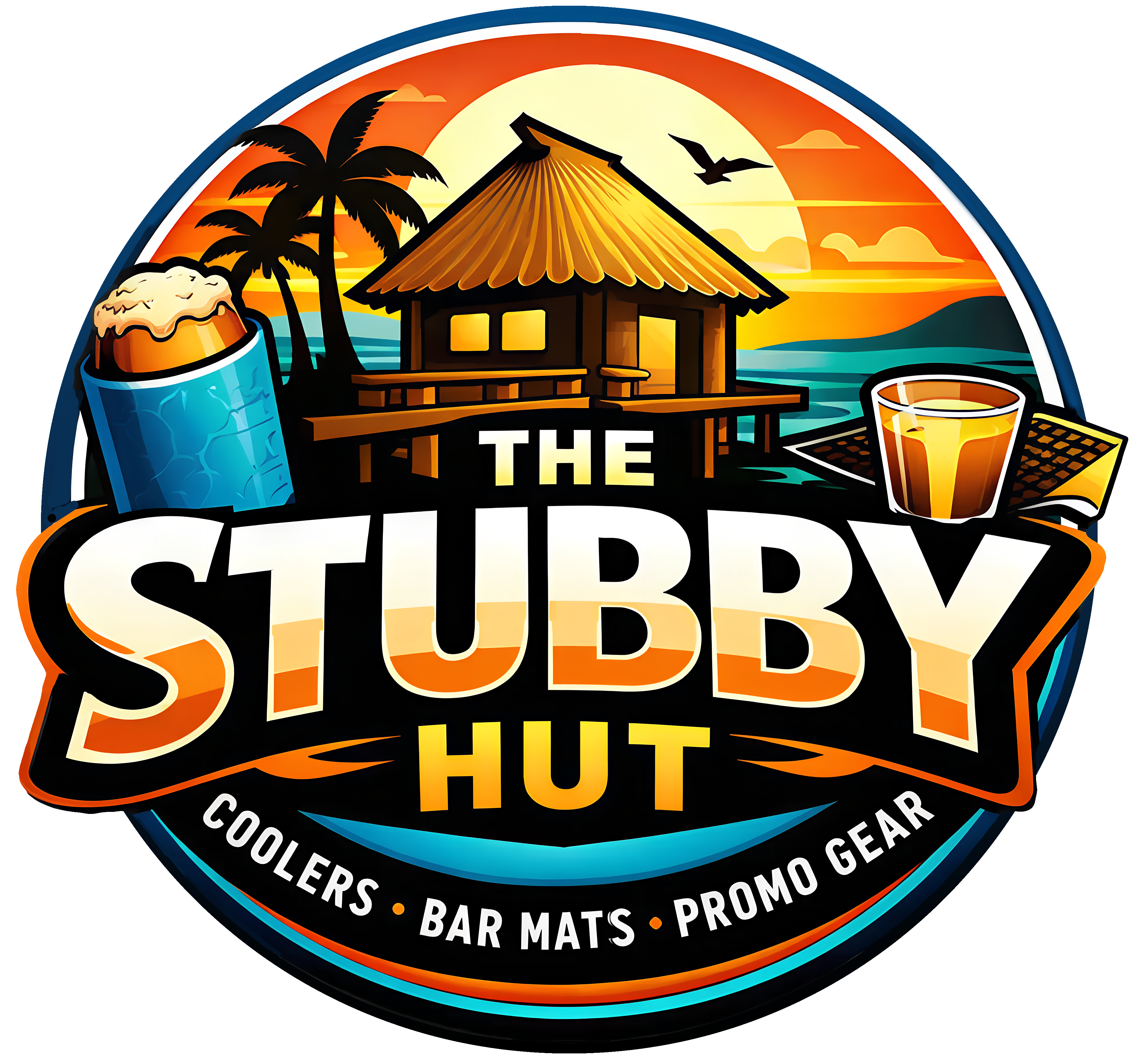 The Stubby Hut — custom stubby coolers and personalised stubby holders handmade on the Gold Coast